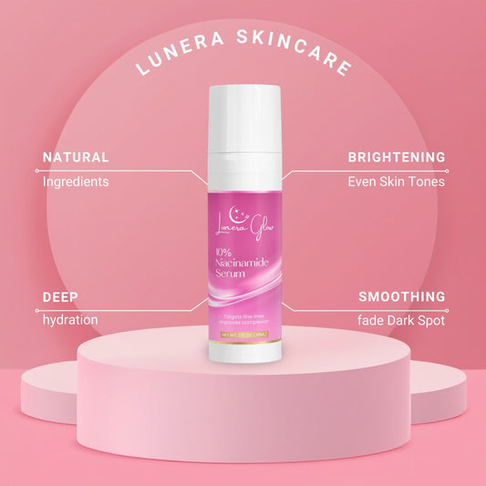 Niacinamide Serum skincare face.